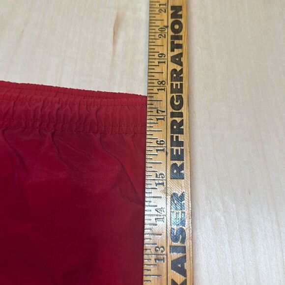 VINTAGE‎ Y2K Abercrombie And Fitch Performance Swim Trunks Mens XL Red - Picture 2 of 7